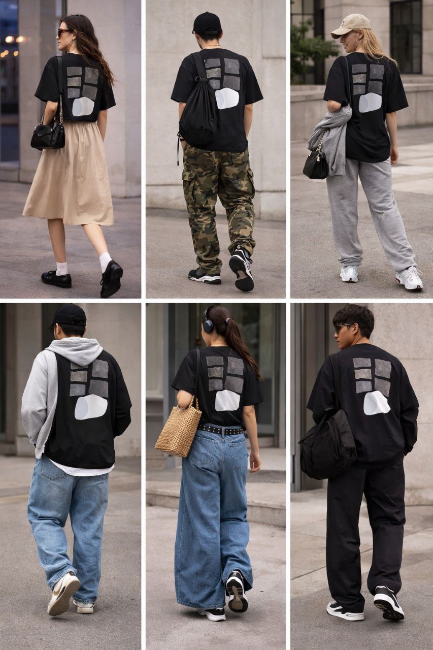 The Gallery -Back View | Oversized