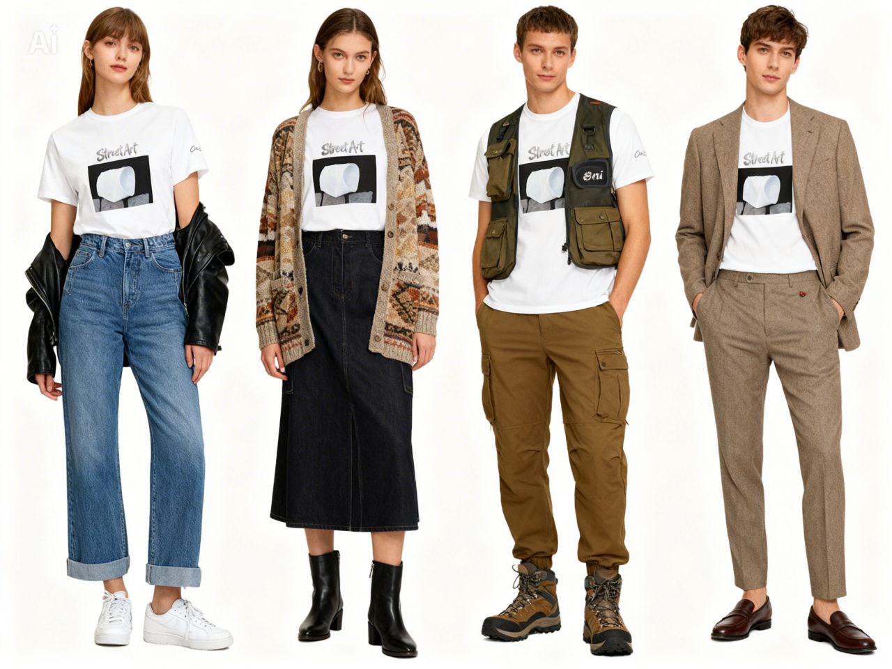 The Curated - Front View | Relaxed